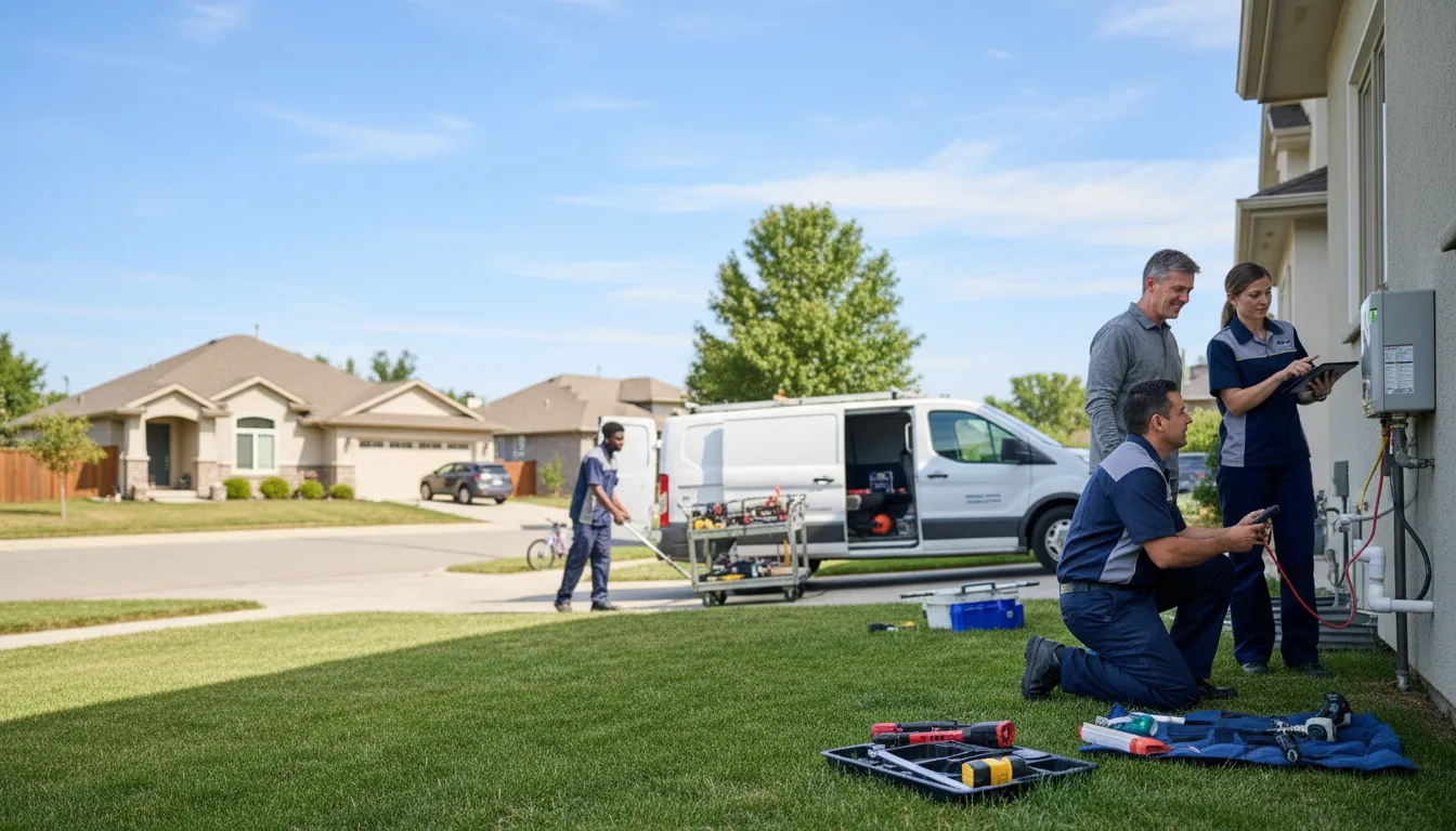 Tankless water heater service in East Point, KY